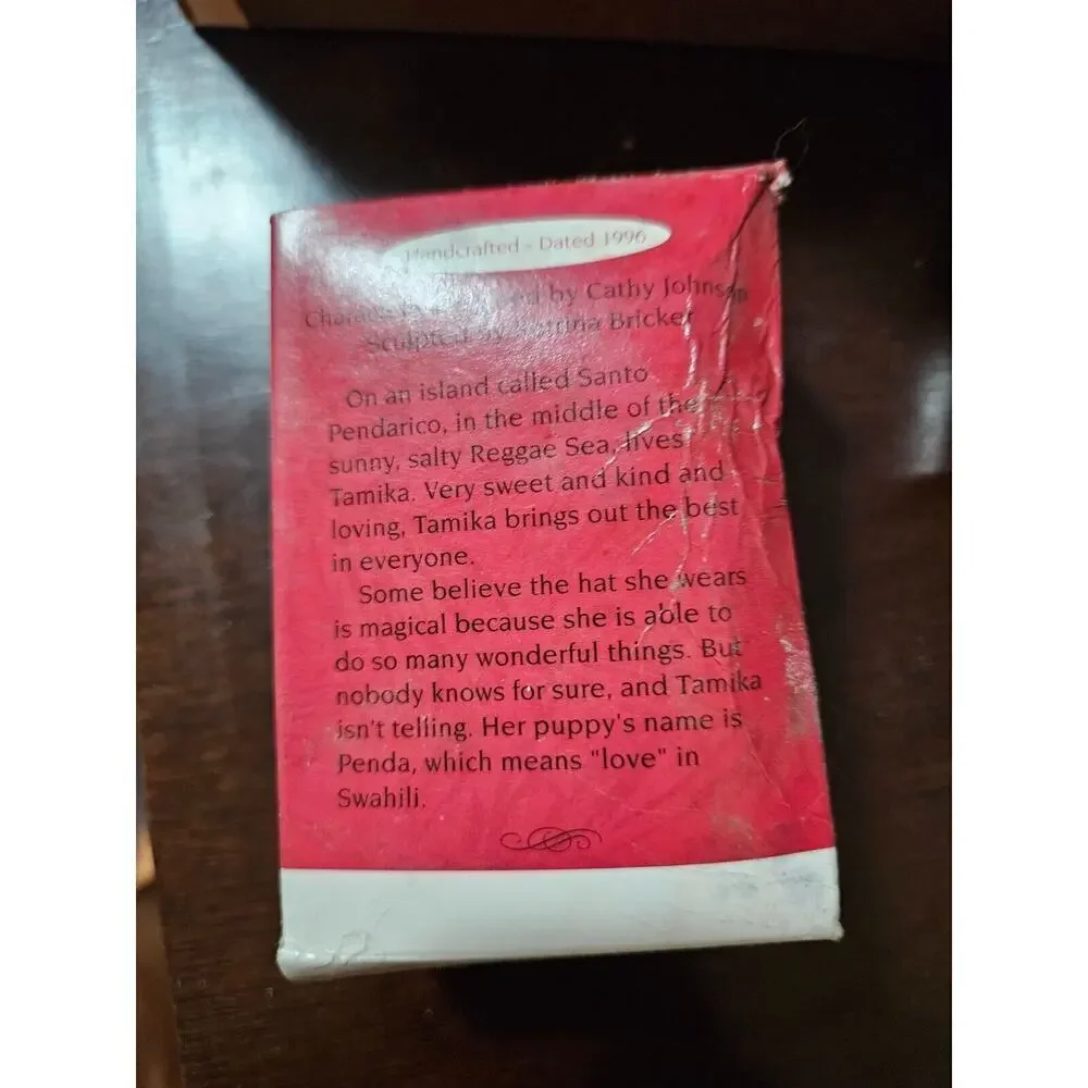 Vintage Hallmark TAMIKA-PENDA KIDS Christmas Ornament: African American KINDNESS